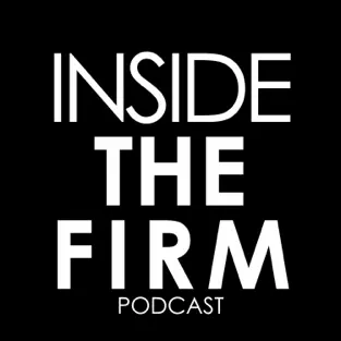 The Inside the Firm podcast logo is displayed on a black background.