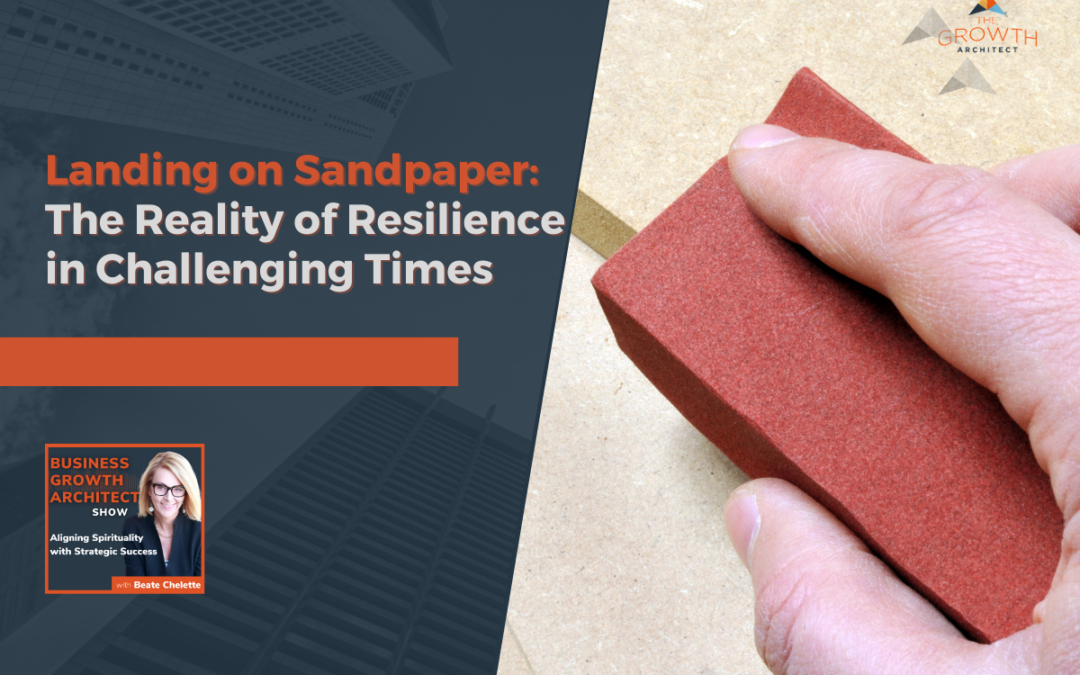 Week 8- Landing on Sandpaper: The Reality of Resilience in Challenging Times